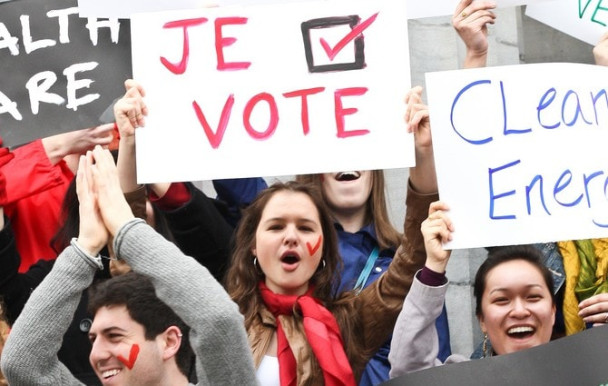 Hausse de la participation électorale des jeunes en 2012
