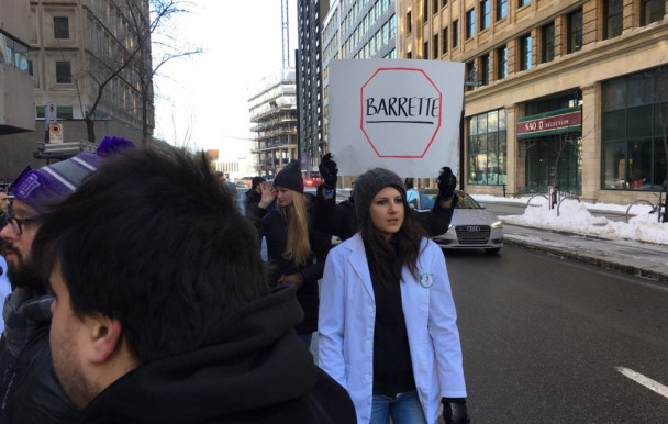 Marche des étudiants en pharmacie