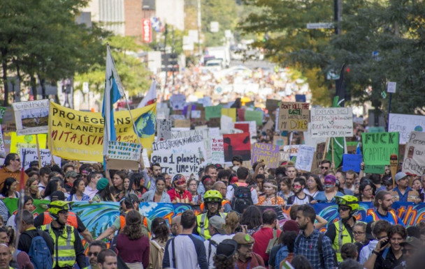 Montréal en grève climatique