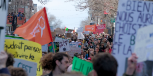 La manifestation du 27 septembre ne sera plus qu’étudiante, mais intégrera l’ensemble de la société civile. Photos : Archives Quartier Libre | Zacharie Routhier