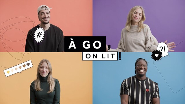 La campagne À GO on lit! fait appel à des influenceur·euse·s populaires
auprès des jeunes pour promouvoir ses activités.