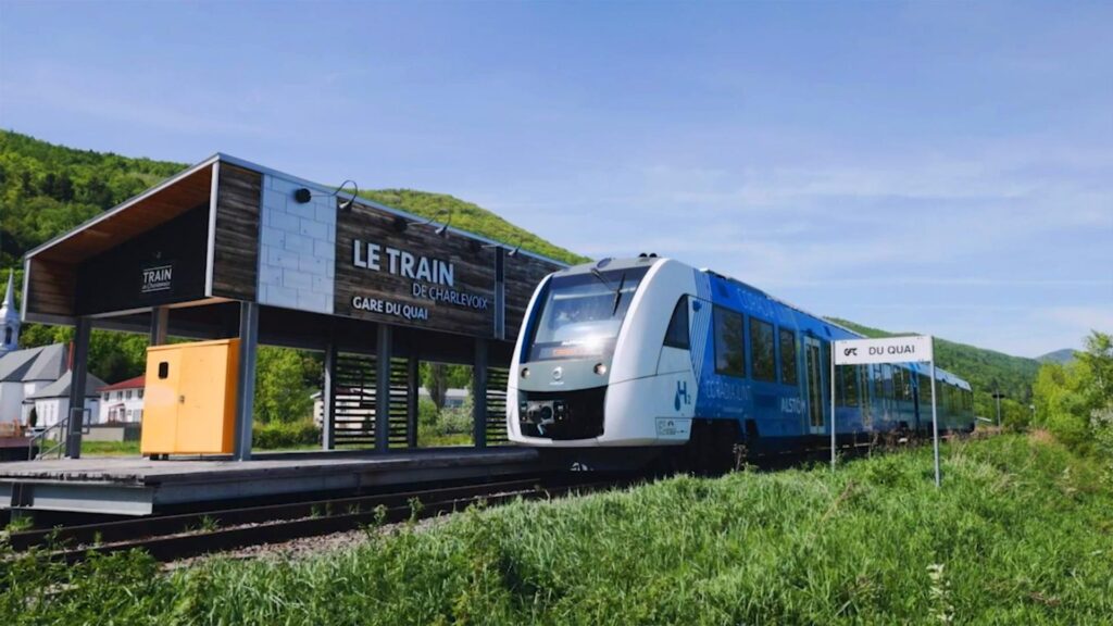 PHOTO_Série Décarboner autrement_Le train de Charlevoix_Savoir média