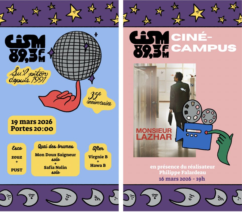 CISM 35 ans de radio étudiante