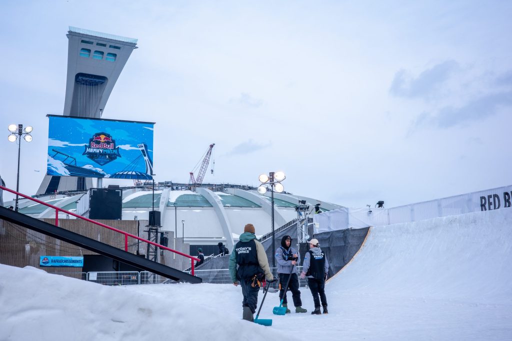 planche à neige urbaine