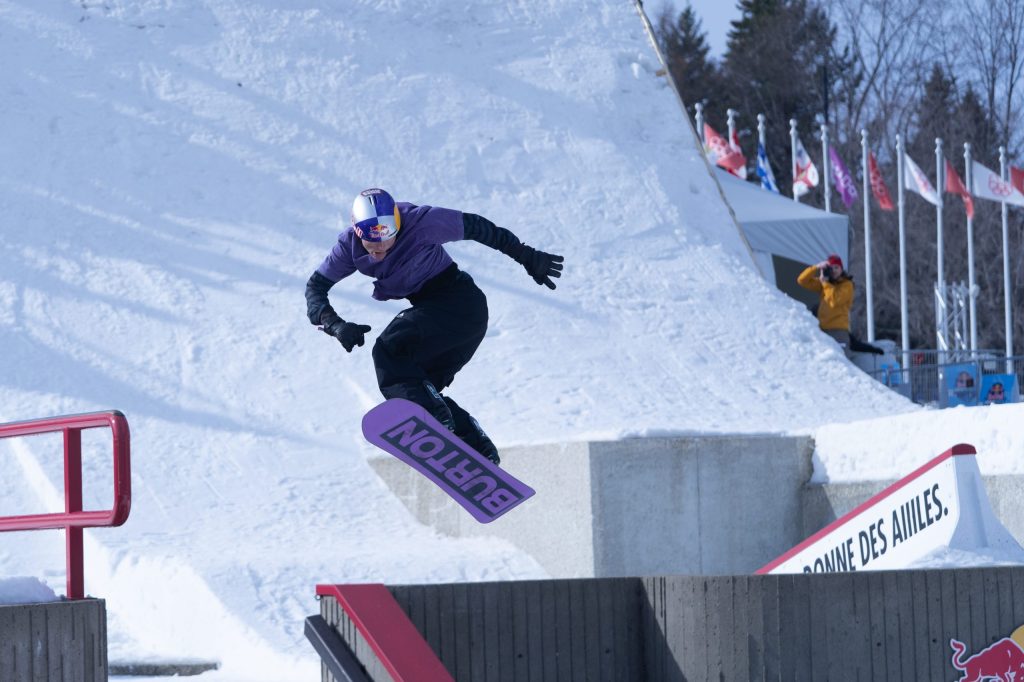 planche à neige urbaine